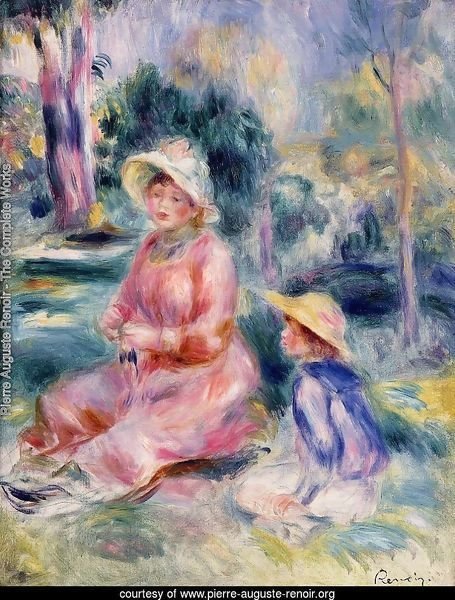 Madame Renoir And Her Son Pierre