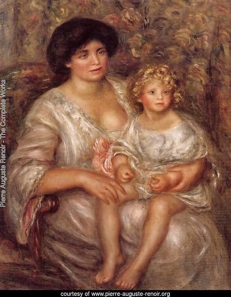 Madame Thurneyssan And Her Daughter
