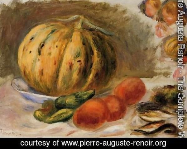 Pierre Auguste Renoir - Melon And Tomatos2
