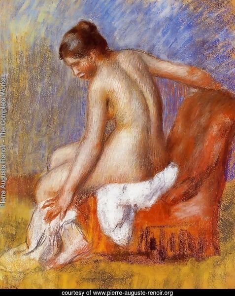 Nude In An Armchair