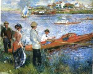 Pierre Auguste Renoir - Oarsmen At Chatou