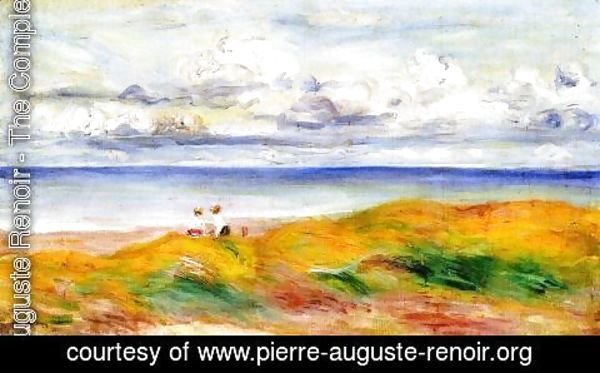 Pierre Auguste Renoir - On A Cliff