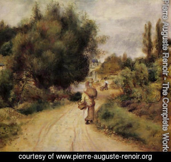 Pierre Auguste Renoir - On The Banks Of The River