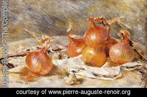 Pierre Auguste Renoir - Onions