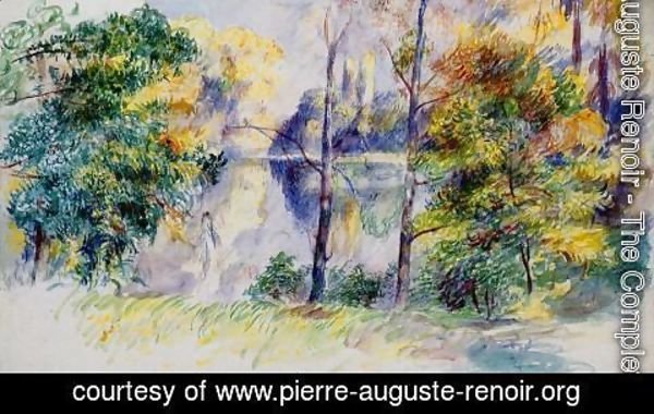 Pierre Auguste Renoir - Park Scene