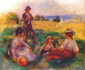 Pierre Auguste Renoir - Party In The Country At Berneval