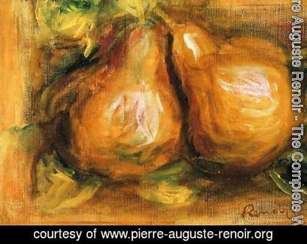 Pierre Auguste Renoir - Pears