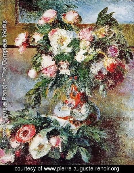 Pierre Auguste Renoir - Peonies