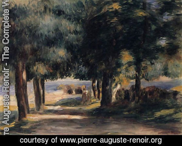 Pierre Auguste Renoir - Pine Wood On The Cote D Azur