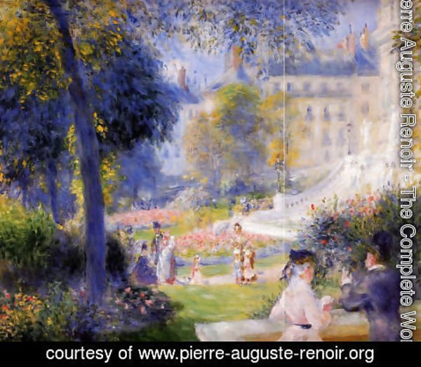 Pierre Auguste Renoir - Place De La Trinite 2