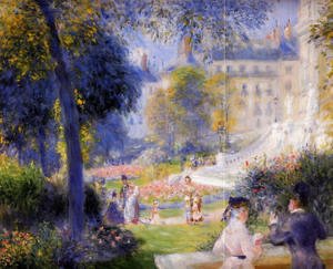 Pierre Auguste Renoir - Place De La Trinite 2