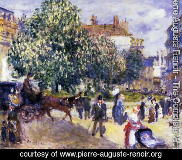 Pierre Auguste Renoir - Place De La Trinite  Paris 2