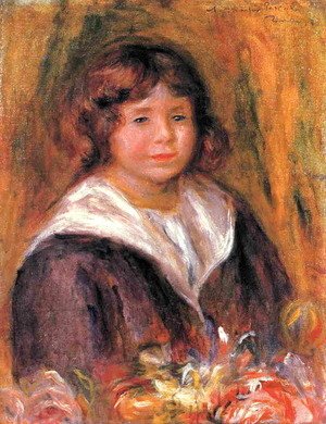 Pierre Auguste Renoir - Portrait Of A Boy (Jean Pascalis)