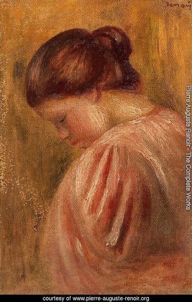 Portrait Of A Girl In Red