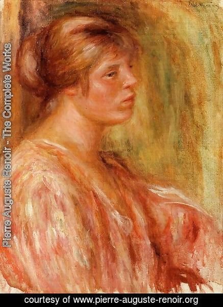Pierre Auguste Renoir - Portrait Of A Woman3