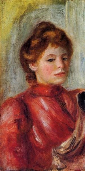 Pierre Auguste Renoir - Portrait Of A Woman5