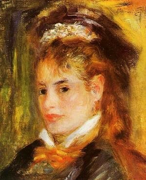 Pierre Auguste Renoir - Portrait Of A Young Woman2