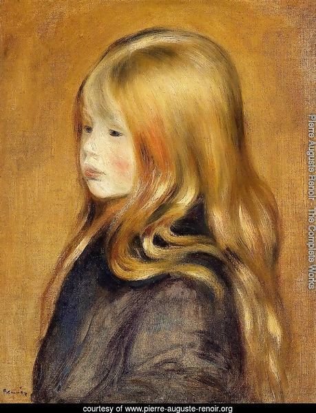 Portrait Of Edmond Renoir  Jr