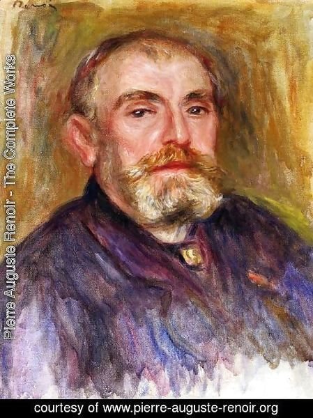 Pierre Auguste Renoir - Portrait Of Henri Lerolle
