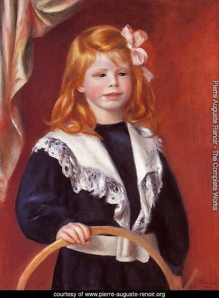 Portrait Of Jean Renoir Aka Child With A Hoop