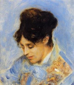 Pierre Auguste Renoir - Portrait Of Madame Claude Monet