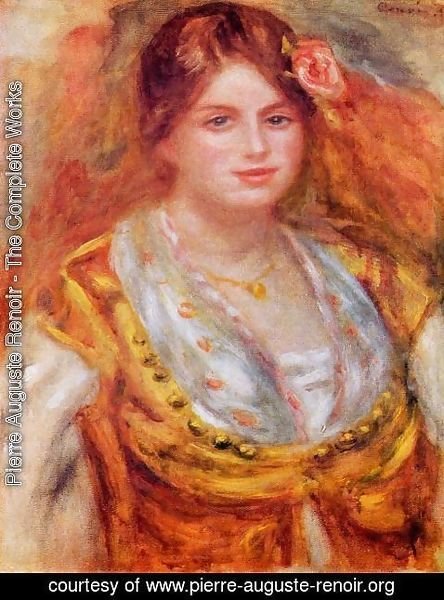 Pierre Auguste Renoir - Portrait Of Mademoiselle Francois