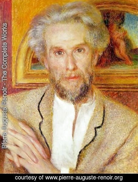 Pierre Auguste Renoir - Portrait Of Victor Chocquet