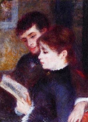 Reading Couple Aka Edmond Renoir And Marguerite Legrand