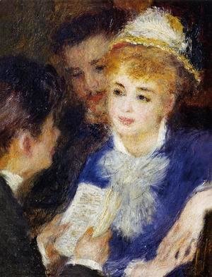 Pierre Auguste Renoir - Reading The Part