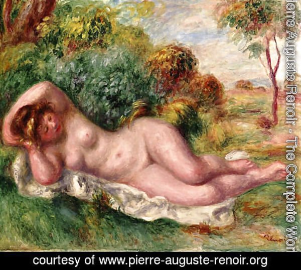 Pierre Auguste Renoir - Reclining Nude Aka The Bakers Wife