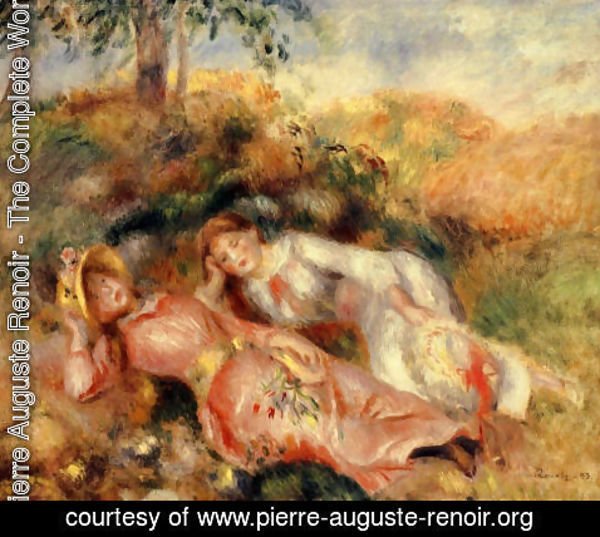 Pierre Auguste Renoir - Reclining Women