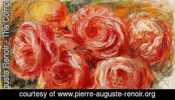 Pierre Auguste Renoir - Red Roses
