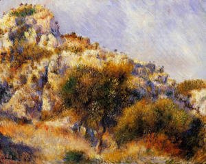 Pierre Auguste Renoir - Rocks At L Estaque