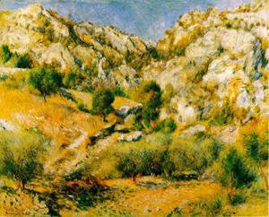 Pierre Auguste Renoir - Rocky Craggs At L Estaque