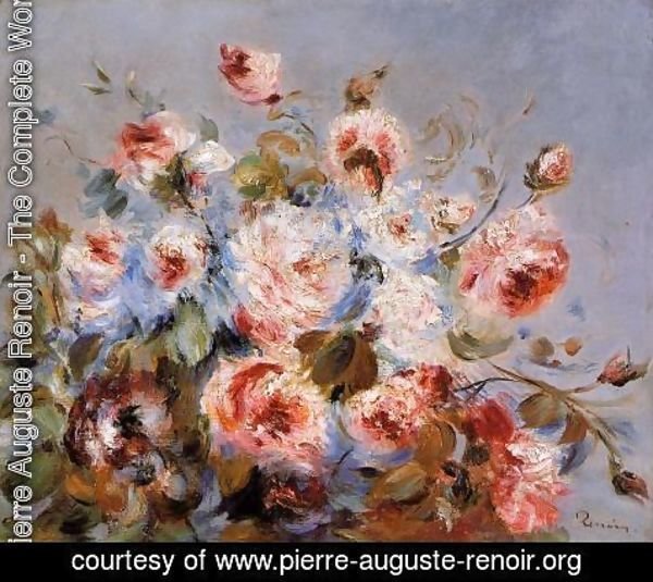 Pierre Auguste Renoir - Roses From Wargemont