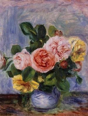 Pierre Auguste Renoir - Roses In A Vase2