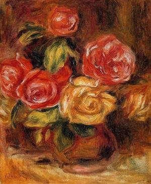 Pierre Auguste Renoir - Roses In A Vase4