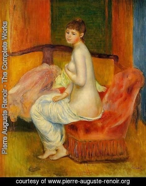 Pierre Auguste Renoir - Seated Nude Aka At East