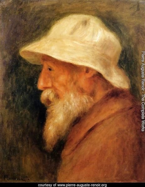 Self Portrait With A White Hat