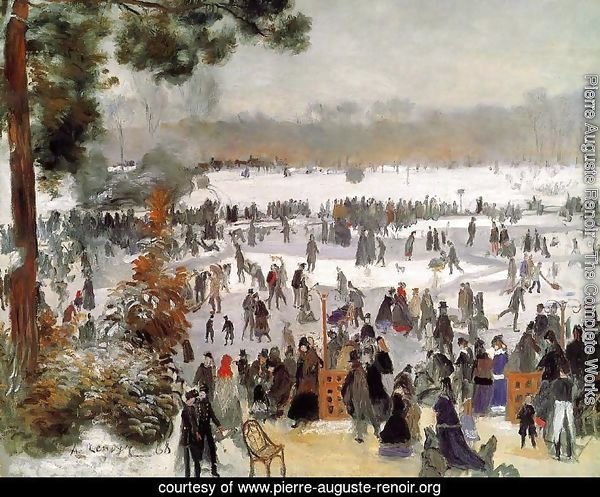 Skaters In The Bois De Boulogne