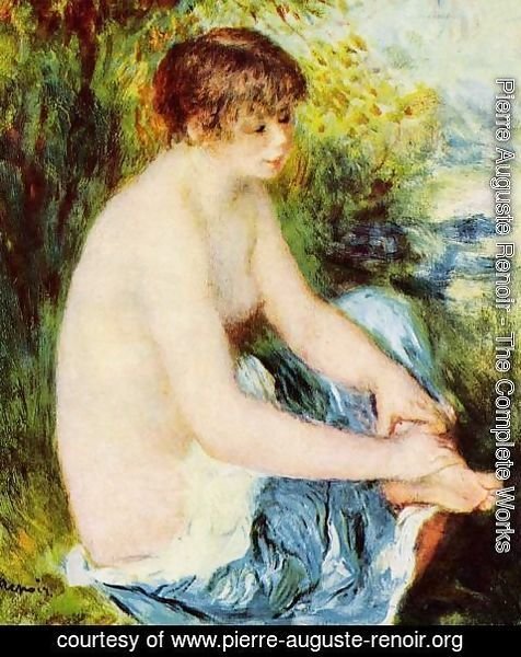 Pierre Auguste Renoir - Small Nude In Blue
