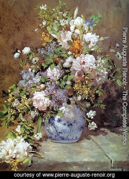 Pierre Auguste Renoir - Spring Bouquet