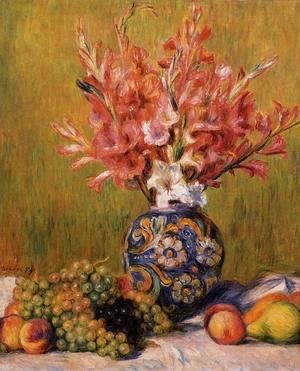 Pierre Auguste Renoir - Still Life   Flowers And Fruit