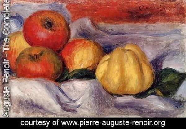 Pierre Auguste Renoir - Still Life With Apples