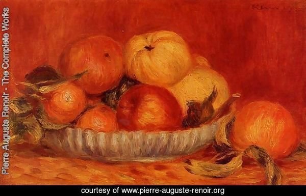 Still Life With Apples And Oranges2