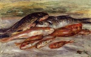 Pierre Auguste Renoir - Still Life With Fish2