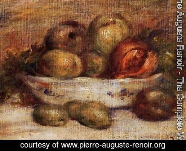 Pierre Auguste Renoir - Still Life With Fruit2