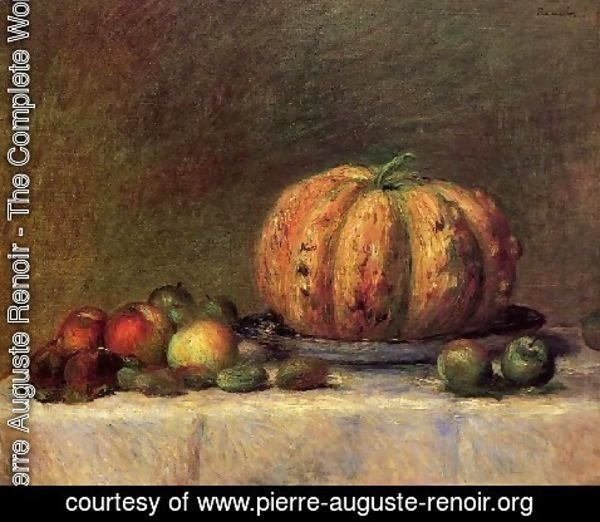 Pierre Auguste Renoir - Still Life With Fruit3