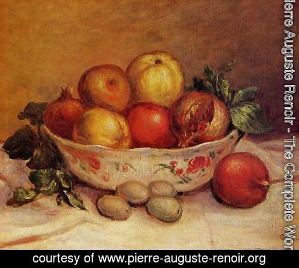 Pierre Auguste Renoir - Still Life With Pomegranates