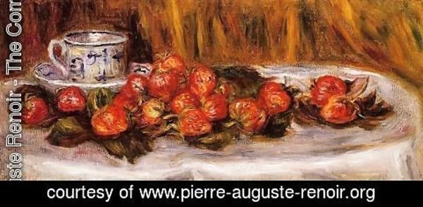 Pierre Auguste Renoir - Still Life With Strawberries